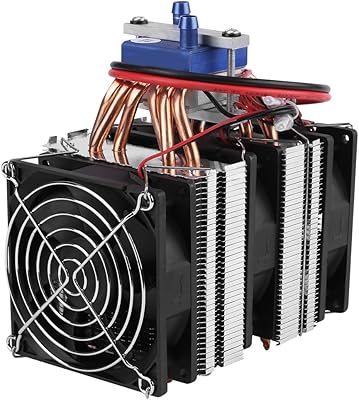Thermoelectric cooler 180W DC Peltier System 12V water cooler with semiconductor, water cooler for aquarium, refrigeration and air conditioning.. Experience shopping freedom with DIAYTAR NIGERIA's comprehensive platform and reliable shipping service.