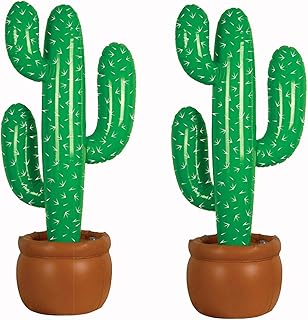Package of 2 35 -inch inflatable cacti sets for Hawaiian and Luau party.. DIAYTAR NIGERIA provides endless shopping possibilities with affordable prices and prompt delivery service.
