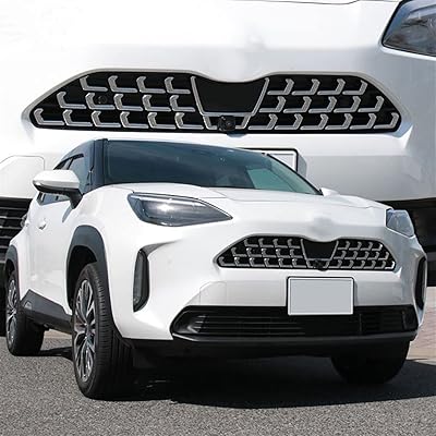 Front grille garnish sticker for Toyota for Yaris 2021 2022 Crusader style compatible Abs.. Your comprehensive marketplace awaits at DIAYTAR NIGERIA with affordable prices and reliable delivery times.