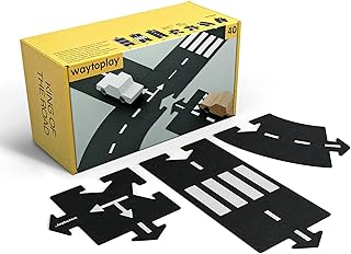 Whiteoplay King of the road (40 pieces) flexible toy road set. Original, made in Europe... The best online shopping experience in Nigeria — DIAYTAR delivers it all.
