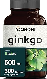 Extract from Ginkgo Biloba Naturebill 500 mg per portion, 300 capsules | Ginkofida | Ultra powerful Ginkgo Biloba Ginkgo Supplement - improves memory, concentration and brain health.. Shop without boundaries at DIAYTAR NIGERIA, offering extensive variety at prices you'll appreciate.