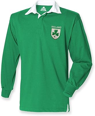 Irish Retro Rugby jersey for fans shamrock logo jersey Irish man 6 nations.. Shop smarter, not harder with DIAYTAR NIGERIA - thousands of products at your fingertips with affordable delivery.
