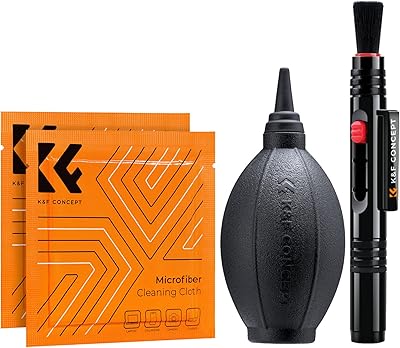 K Concept & 4 -in -1 cleaning kit for digital reflex cameras, objectives, filters and mobile phones with lens, cleaning brush, air blower and microfiber cloth.. DIAYTAR NIGERIA: Where affordability meets variety in Nigeria's most comprehensive online marketplace.