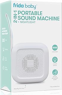 Frida Baby Portable Sound Machine 2 in 1 + White noise night light with soothing sounds for stroller or car seat, volume control.. Experience the ultimate in shopping convenience with DIAYTAR NIGERIA's vast catalog and 5-8 day delivery.