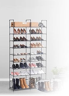 Vertinech shoe organizer with 10 layers adjustable wardrobe with waterproof and dust.. DIAYTAR NIGERIA brings the nation's largest product catalog to your doorstep at prices you'll appreciate.