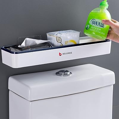 Plastic wall storage holder adhesive without drilling for bathrooms, shower shelf, storage holder for kitchen, bathroom, kitchen organizer, storage support.. Discover a world of affordable shopping with DIAYTAR NIGERIA's vast marketplace delivered to you in days.