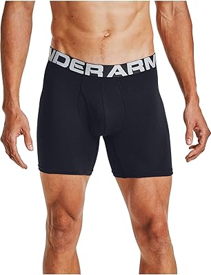 Under Armor Lot of 3 Jock Boxers Charged in 6 -inch cotton for men, pack of 3.. DIAYTAR NIGERIA revolutionizes e-commerce with our affordable prices and dependable delivery timeframes.