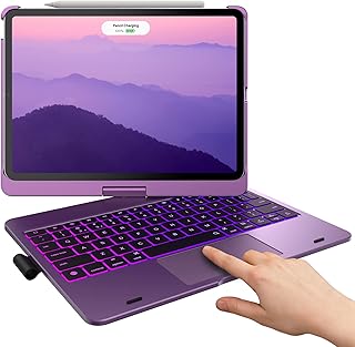 Typecase Typecase Tipper For iPad Pro 11 inch with keyboard (11 inch, 2021) - Multi -Touch touchpad controller - 10 -color backlight - 360 degree rotary - slim and light for iPad pro 11 and iPad Air generation.. DIAYTAR NIGERIA: Making quality products accessible to all Nigerians at affordable prices.