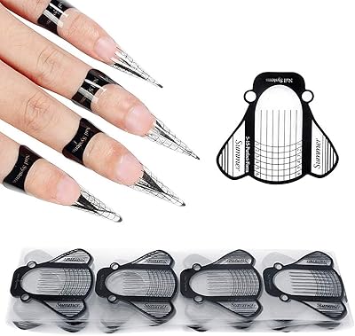 Roubaix 100 -piece acrylic nail forms.. DIAYTAR NIGERIA brings satisfaction with every purchase through affordable prices and prompt shipping.