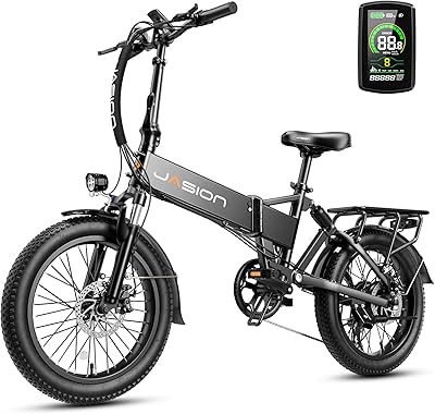 Jasion Eb7 2.0 electric bike for adults, 500 W engine, maximum speed of 20 mph, removable battery of 48 V 10 Ah, foldable electric bike with large 20 -inch tires with double shock and shimano electric bikes at 7 speed.. Join millions of satisfied shoppers using DIAYTAR Nigeria every day.