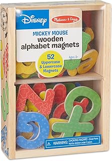 Melissa & Doug Mickey Friends Wooden Alphabet Loams 52 Call and Tiny Letters.. Great finds. Great prices. Fast shipping. That’s DIAYTAR Nigeria.