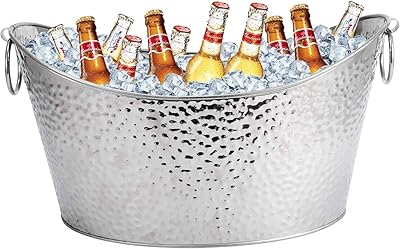 12l stainless stainless steel beer bucket, large ice buckets, drinkers for families, parties, barbecues, bars, clubs.. Experience budget-friendly shopping at DIAYTAR NIGERIA, Nigeria's premier online marketplace with quick delivery.