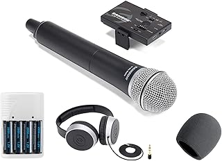 SAMSUNG GO MIC SAMSUNG Wireless Portable System for Mobile Video + SUPRAULICAL SUPROCHES SAMSUN SR550 + foam glass + 4 AA and white charger batteries and white charger.. Nigeria's most diverse e-commerce platform delivers quality and affordability to your doorstep in 5-8 days.