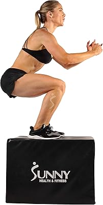 Plyo foam box with adjustable height Sunny Health & Fitness with intensive use.. Experience shopping satisfaction with DIAYTAR NIGERIA's vast selection and budget-friendly delivery options.