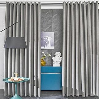 2 -room hedgehogs, harmful solar light, UV, noise reduction, blackout curtains for living room, bedroom, window, essentials are slots (dark gray 26, 200 x 270 cm).. DIAYTAR NIGERIA provides endless shopping possibilities with affordable prices and prompt delivery service.