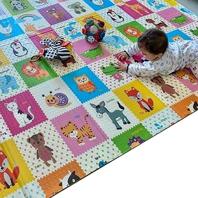 Mamfactory game mat | Floor mat | Children's game mats | Play mat | 200 x 180 x 1.5 cm | Additional fish (garden/animals).. DIAYTAR NIGERIA: Redefining e-commerce with affordable prices and reliable nationwide shipping.