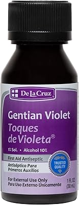 First aid disinfectant 1 % Gentian purple of La Cruz.. Shop with purpose at DIAYTAR NIGERIA and receive your purchases at unbeatable prices within the week.