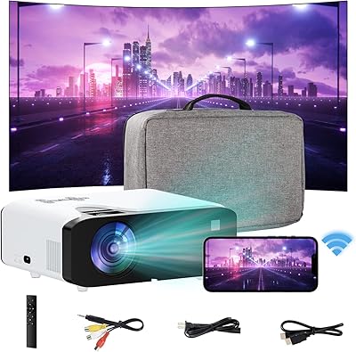Mini HD 720p portable projector with smartphone screen synchronization, domestic video projector compatible with TV Stick, PS4, HDMI, USB, AV, SD, Laptop.. Experience shopping freedom with DIAYTAR NIGERIA's vast selection and 5-8 day nationwide delivery service.