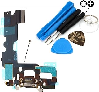 Ireplace loading port for Apple iPhone 7 (4.7 inch) Replacement of the black basic connector with lower microphone and antenna, free tool kit 821-00270.. Find more for less — only on DIAYTAR Nigeria.