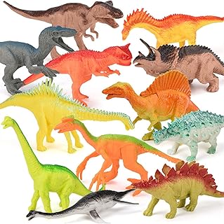 Dinosaur toys with 12 dinosaurs' figurines, set of dinosaurs with children's game mats, realistic toys, dinosaurs, plastic dinosaurs sets, children's party gifts, boys, toddlers, educational.. From phone accessories to home decor — DIAYTAR Nigeria ships it fast.