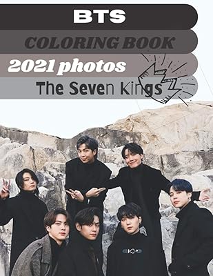 Coloring book BTS 2021 photos of the seven kings: Bangtan coloring books for fans of Kpop and the army and all BTS lovers with the most beautiful size and the most beautiful design.. DIAYTAR NIGERIA: Your gateway to affordable online retail with reliable delivery within the week.