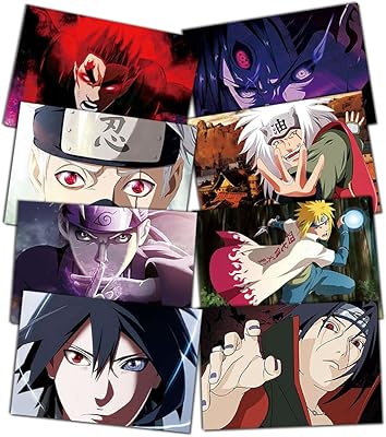 Japanese manga posters Ipanda for bedroom, living room, aesthetic wall posters and anime images for home decoration, lot of 8, 11.5 x 16.5 inches.. Shop across categories at DIAYTAR NIGERIA with the confidence of prompt and budget-friendly delivery.