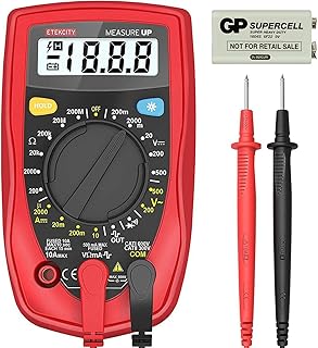 Digital Multimeter Etexite MSR-R500, tested voltage, amps, ohm and voltage with diode and continuity tester, anti-fusible double led, red red.. DIAYTAR NIGERIA delivers happiness in 5-8 days with our affordable and diverse product range.