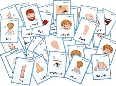 Set of 36 pieces together Flash Cards of Body Parties for Children.. Shop smarter with DIAYTAR Nigeria — affordable prices and a wide product range delivered in just 5 to 8 days.