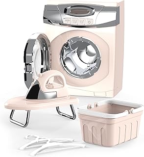 Super toy of washing machine for children, superb set of washing machine and dryer toys, set of laundry toys for children, small toy for toddlers, mini washing machine (apricot).. Shop the smart way with DIAYTAR NIGERIA's extensive selection and budget-friendly nationwide delivery.