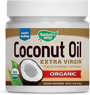 Organic coconut oil, extra virgin, 16 oz 448 g.. DIAYTAR NIGERIA: Where smart shoppers find everything they need at prices they can afford.