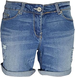 Skinny jeans for women with torn foldable design, denim blue, size 20, denim blue.. Buy better with DIAYTAR Nigeria — the ultimate e-commerce platform in Nigeria.