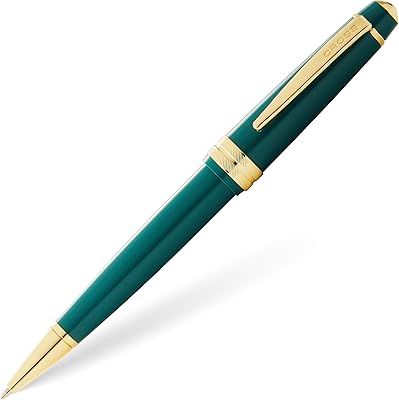 Bailey Light Cross Trin Pen in green and golden resin.. Shop the smart way with DIAYTAR Nigeria — fast delivery, affordable everything.