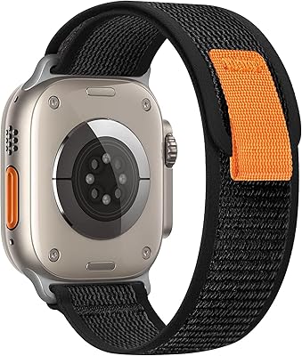 Dado nylon loop band compatible with Apple Watch Series 8, 8 Ultra, 7, 6, 5, 4, 3s, several colors.. Shop confidently with Nigeria's most trusted e-commerce platform, offering swift and affordable delivery.