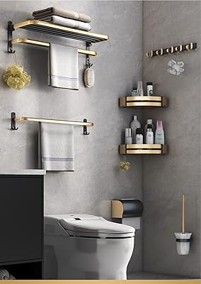 6-room bathroom with clothes holder for clothing equipment for clothing.. DIAYTAR NIGERIA combines affordability with convenience, delivering your purchases within 5-8 days.