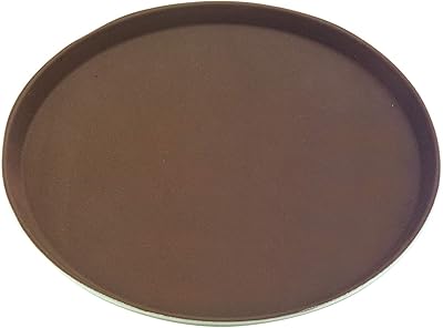 Sanex non -slip circular tray, with rubber surface and polypropylene base, size 40.5 cm, brown color, MPE1600BR model.. Fast, easy, and affordable — that’s shopping the DIAYTAR Nigeria way.
