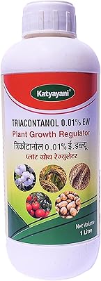 Katyayani Triacontanol 0.1 % EW plant growth regulator for all plants and the domestic garden improves quality with the yield of non -toxic PGR fruits and vegetables | 1L | 1000 ml x 1 |.. DIAYTAR NIGERIA: Making quality accessible to all Nigerians with affordable prices and quick delivery.