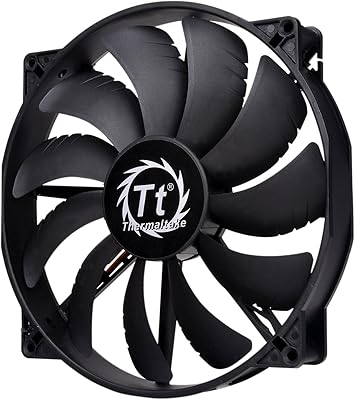 Thermaltake pure 20 series black 200 mm 200 x 30 mm thick thickness of high speed silent box with anti-vibration mounting system CL-F015-Pl20bl-A.. Experience shopping freedom with DIAYTAR NIGERIA's vast selection and 5-8 day nationwide delivery service.
