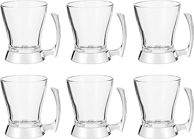 Regent Onda glass tea cup, set of 6 - money.. Experience the ease of one-stop shopping with DIAYTAR NIGERIA's diverse catalog and nationwide delivery.