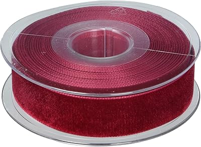 Beresfords 00102500229614DF Velvet tape, dark red, 102 x 30 x 102 cm.. DIAYTAR NIGERIA: Your affordable shopping destination with thousands of products delivered in days.