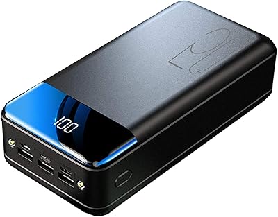 Portable charger 50,000 mAh 3 USB batteries fast charging 21 A with input.. DIAYTAR NIGERIA: Bringing quality products to your doorstep at prices that won't break the bank.