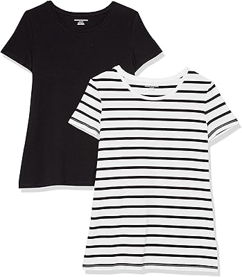 Short-sleeved and classic cut-off t-shirt for women, multipacks.. Your e-commerce hub for everything — DIAYTAR Nigeria has you covered.