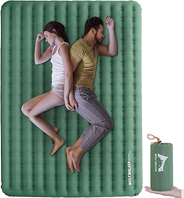 Double sleeping cushion of Wolf Walker camping for 2 people mattress.. Nigeria's favorite online shopping platform, DIAYTAR offers unbeatable prices and delivery within a week.