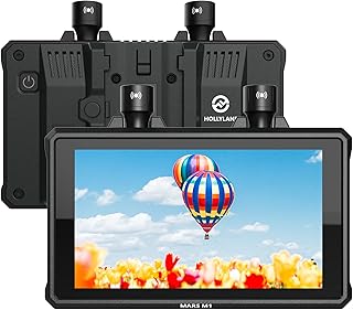 Holyland Mars M1 5.5 inch video transmitter, HDMI video transmitter, SDI 1000-Nit Lut LCD transmitter, 450 feet range, response time of 0.08 seconds, 2 groups.. Navigate countless options with DIAYTAR NIGERIA's comprehensive marketplace and budget-friendly shipping.