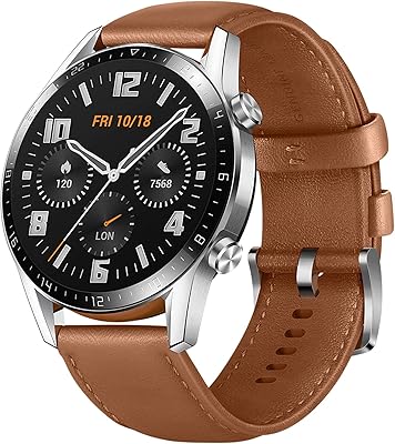 Huawei GT 2 intelligent watch with GPS, 46 mm, brown.. DIAYTAR NIGERIA delivers on convenience and affordability with our reliable nationwide shipping.
