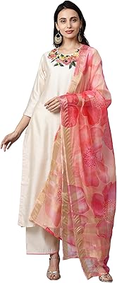 Indo era long embroidered dress for women with whole dupatta (ie17kd9rd1862), multicolored.. Experience the convenience of online shopping with DIAYTAR NIGERIA's reliable 5-8 day delivery service.