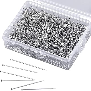 Primify 2000pcs 1 "Right -headed sewing in stainless steel for wedding, crafts, scarf, hijab, common sewing pins.. Experience the power of choice with DIAYTAR NIGERIA's extensive catalog and reliable delivery service.