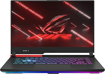 ASUS ROG Stix G15 Advantage Laptop Edition with FHD 300 Hz screen 15.6 inch, GPU Radeon RX 6800M and AMD RYZEN 9-5900HX, RVB keyboard and Windows 10 (16 GB of RAM and 512 GB of SSD PCIE).. Get top brands at bottom prices, only on DIAYTAR Nigeria.