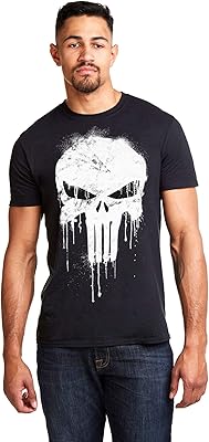 Avengers Skull T-shirt for men.. DIAYTAR NIGERIA: Your trusted e-commerce partner with extensive product choices and affordable delivery.