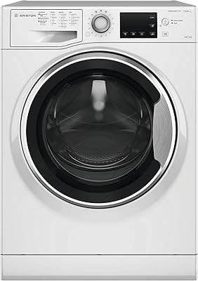 Ariston washer and dryer 6/9 kg, 1200 rpm with inverter engine, washer and dryer with fully automatic front loading, 16 programs, delayed start, pre -winning and fast washing, made in Italy, White, NDB96SGCC.. DIAYTAR NIGERIA brings the market to your screen with thousands of affordable products delivered to your door.
