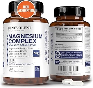 Capsules with magnesium complex for benevolent power -free power - 500 mg, 120.. Experience the power of choice with DIAYTAR NIGERIA's vast catalog and affordable 5-8 day delivery.